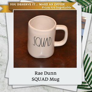 NEW Rae Dunn SQUAD Mug